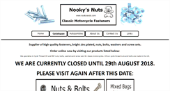 Desktop Screenshot of nookysnuts.com